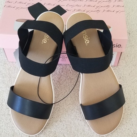 Buy > stretchy strap sandals > in stock